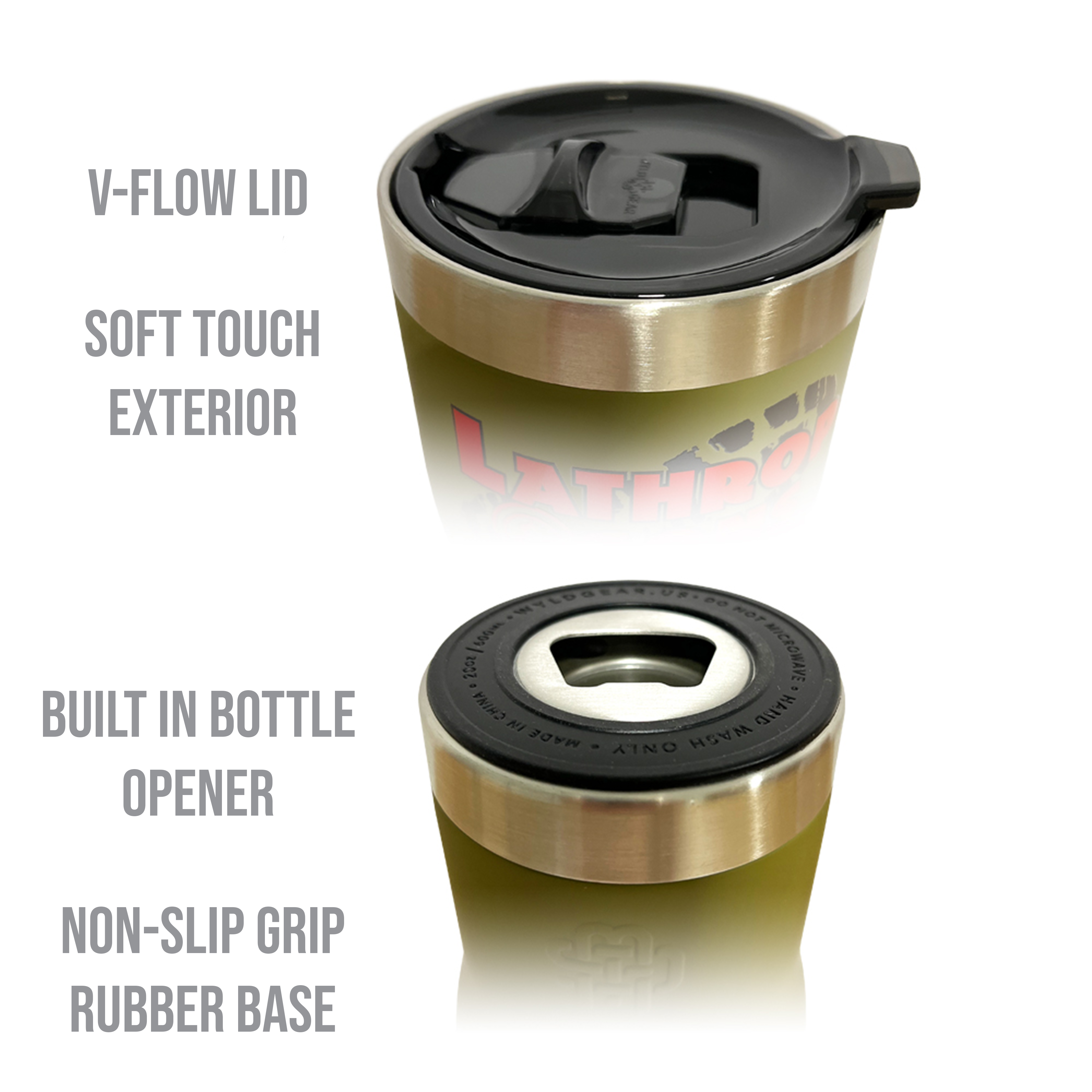 L&S "TREADHEAVY" Tumbler