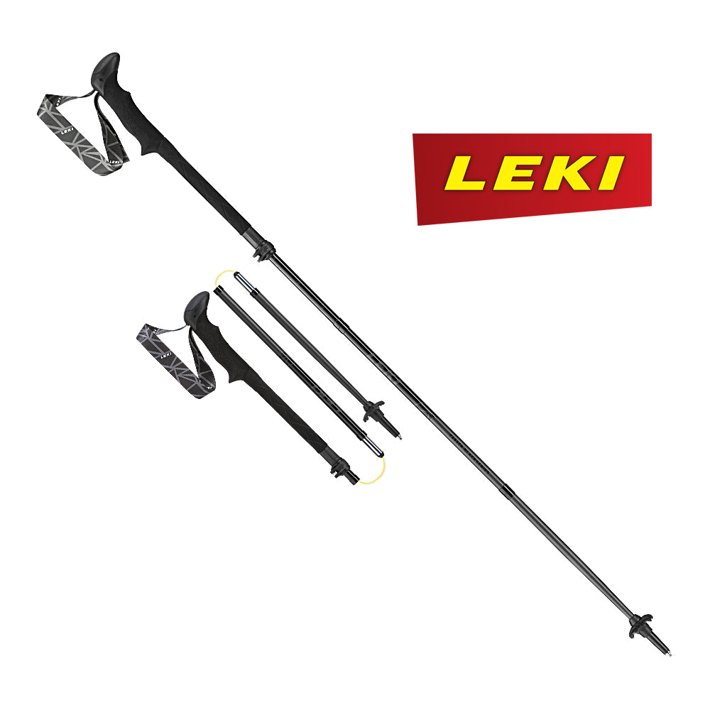 LEKI Legacy FX TA Aluminum Trekking Poles - Adjustable 110-130cm Lightweight Hiking Walking Sticks