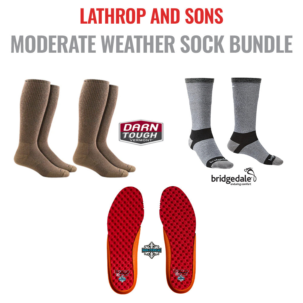 Moderate Weather Sock/Insole Bundle