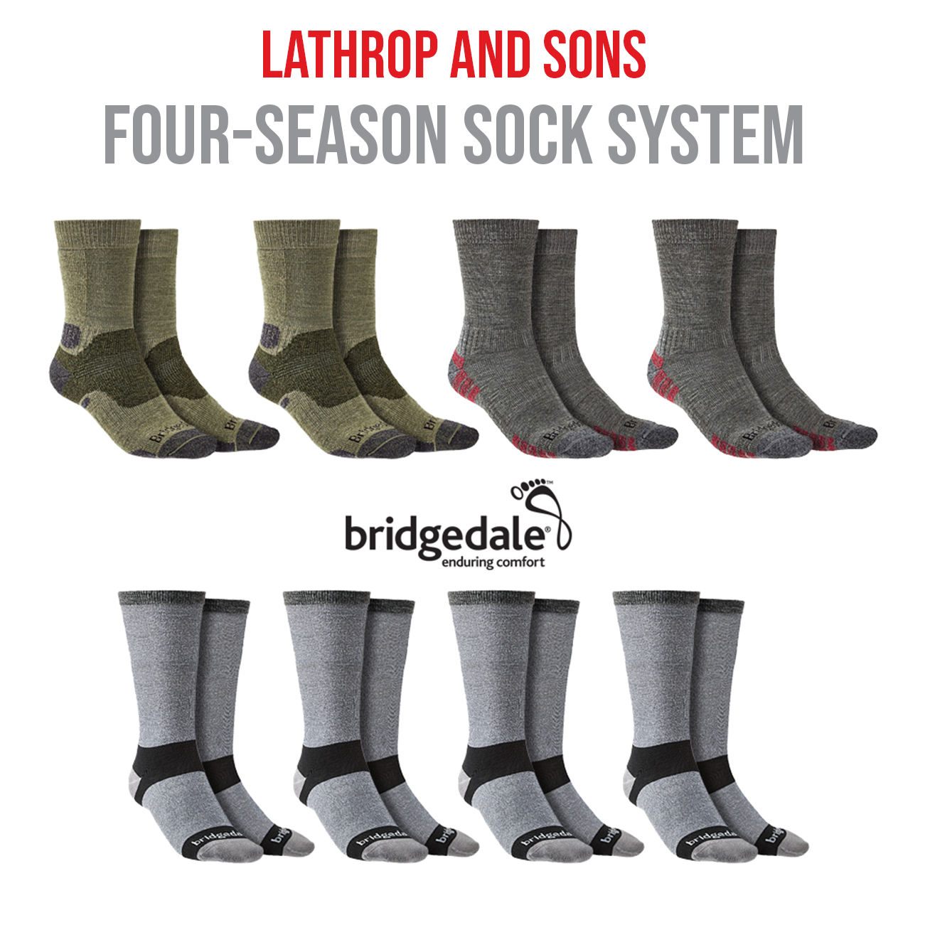 L&S Four-Season Sock System